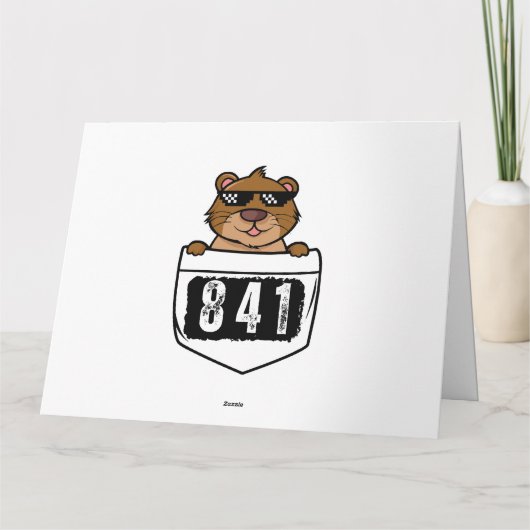 カワウソ841 カード (裏面)