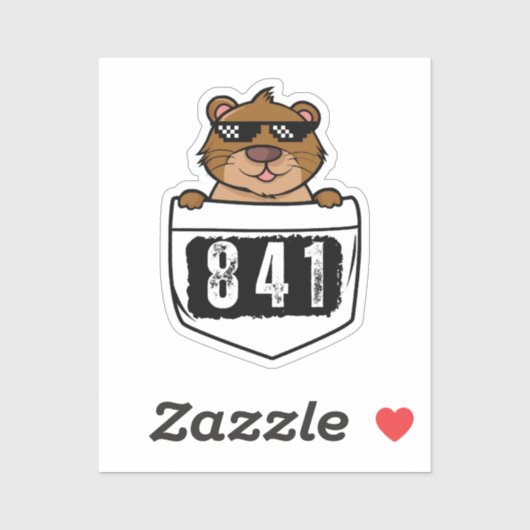 カワウソ841 シール (シート)