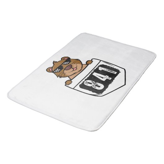 カワウソ841 バスマット (アングル)