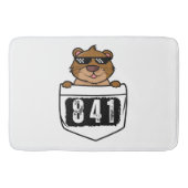 カワウソ841 バスマット (正面)