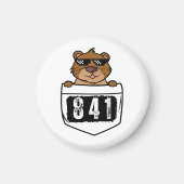 カワウソ841 マグネット (正面)