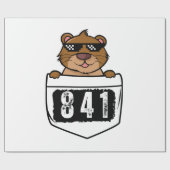 カワウソ841 ラッピングペーパー (フラット)