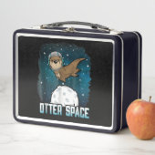 カワウソ |オッタおもしろいー宇宙宇宙動物 メタルランチボックス (インサイチュ)