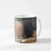 カワウソ コーヒーマグカップ (正面右)