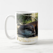 カワウソ コーヒーマグカップ (左)