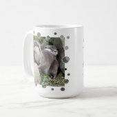 カワウソ コーヒーマグカップ (正面左)