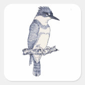 カワウソ スクエアシール (正面)