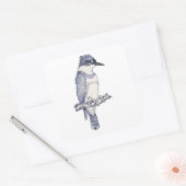 カワウソ スクエアシール (封筒)