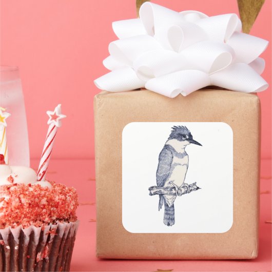 カワウソ スクエアシール (パーティー)