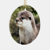 カワウソ セラミックオーナメント (右)