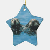 カワウソ セラミックオーナメント (左)