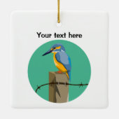 カワウソ セラミックオーナメント (裏面)