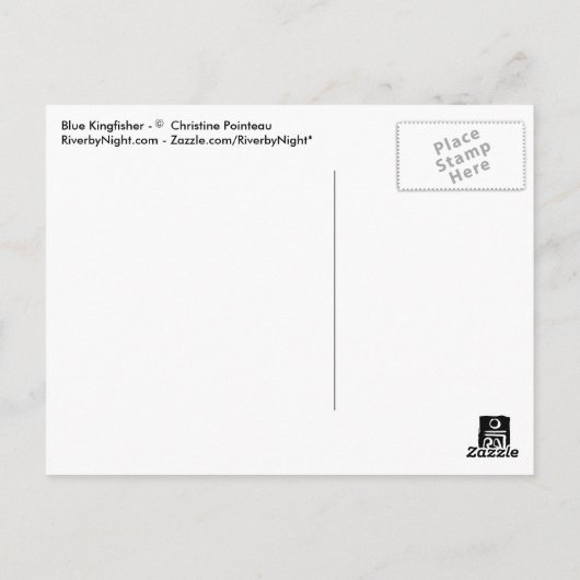 カワウソ ポストカード (裏面)