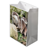 カワウソ ミディアムペーパーバッグ (裏面アングル)