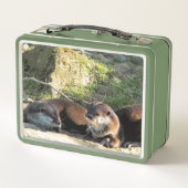 カワウソ メタルランチボックス (裏面)