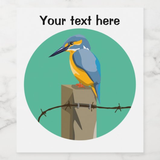 カワウソ ワインラベル (シングルラベル)