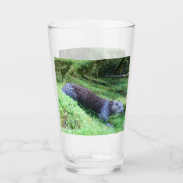 カワウソ 穏やかな水辺の動物 アート ネイチャー タンブラーグラス