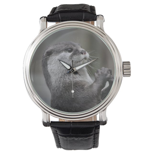 カワウソ 腕時計 (正面)