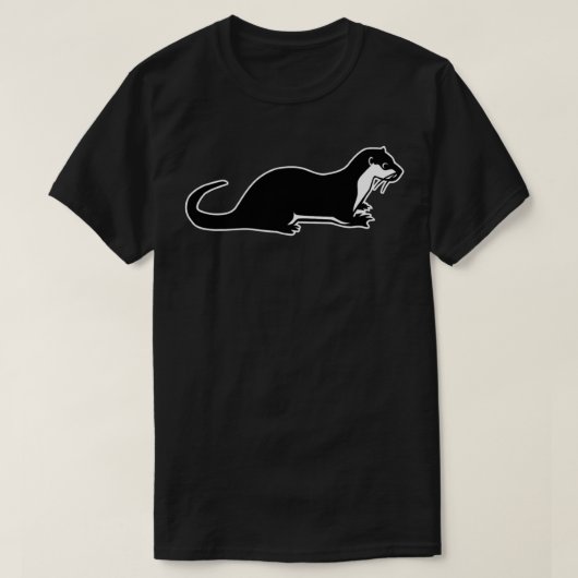 カワウソ – 2 Tシャツ (デザイン正面)