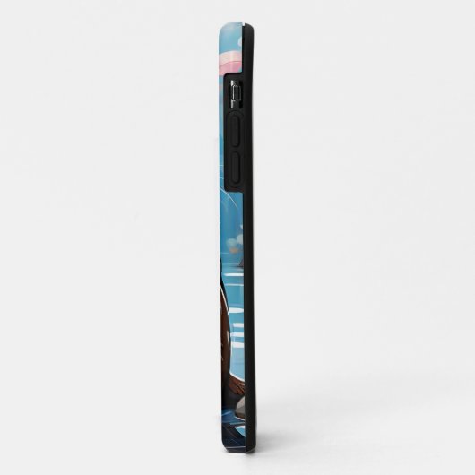 カワウソ Case-Mate iPhoneケース (裏面/左)