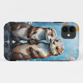 カワウソ Case-Mate iPhoneケース (裏面(横))