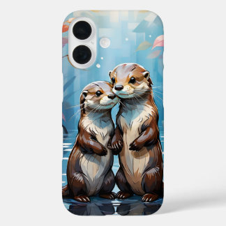 カワウソ iPhone 16ケース