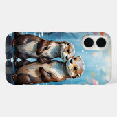 カワウソ Case-Mate iPhoneケース (裏面 (横))