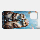 カワウソ Case-Mate iPhoneケース (裏面 (横))