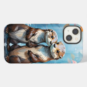 カワウソ iPhoneケース (裏面横)
