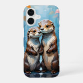カワウソ iPhone 16ケース (裏面)