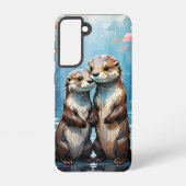 カワウソ SAMSUNG GALAXYケース (裏面)