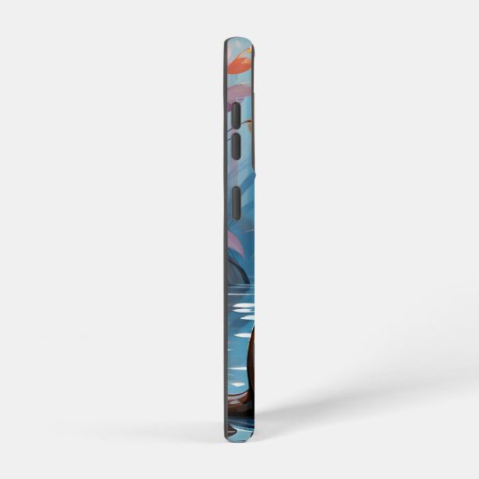 カワウソ SAMSUNG GALAXYケース (右側面)