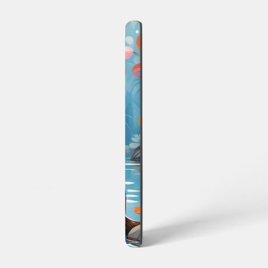 カワウソ SAMSUNG GALAXYケース (左側面)