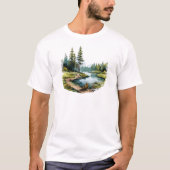 カワウソ Tシャツ (正面)