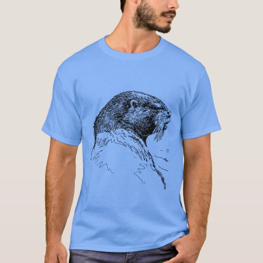 カワウソ Tシャツ (正面)