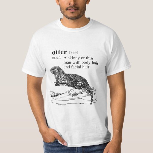 カワウソ Tシャツ (正面)