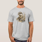 カワウソ Tシャツ (正面)