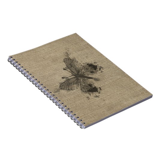 カワカッコいいイトレンディー(ばちゃばちゃ)跳ねるヴィンテージ ノートブック (右側)