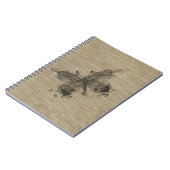 カワカッコいいイトレンディー(ばちゃばちゃ)跳ねるヴィンテージ ノートブック (左側)