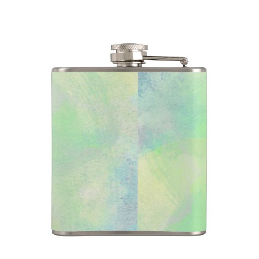 カワカッコいいイ鮮やかズの水彩フローラ フラスク (裏面)