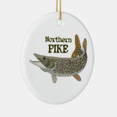 カワカマス セラミックオーナメント (右)