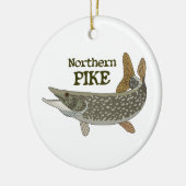 カワカマス セラミックオーナメント (左)