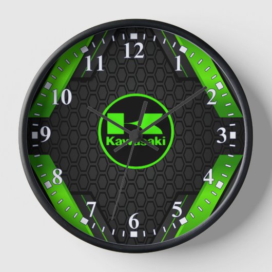 カワサキ クール時計 壁時計 (正面)