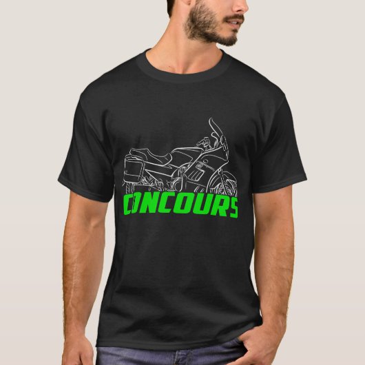 カワサキ コンクール 1000 1986-2006 Tシャツ (正面)