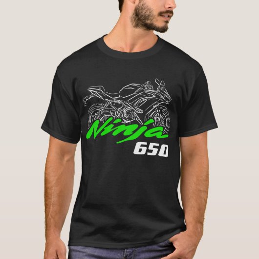カワサキ ニンジャ650 2020-2025 Tシャツ (正面)