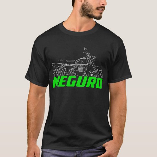 カワサキ 500 メグロ K2 1965-1966 Tシャツ (正面)