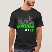 カワサキ A1SS サムライ 1967-1971 Tシャツ (正面)