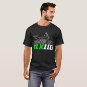 カワサキ KLX110 2010-2020 Tシャツ (正面フル)