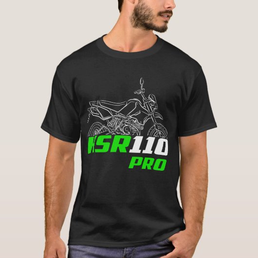 カワサキ KSR110 プロ 2014-2024 Tシャツ (正面)