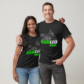 カワサキ KSR110 プロ 2014-2024 Tシャツ (ユニセックス)